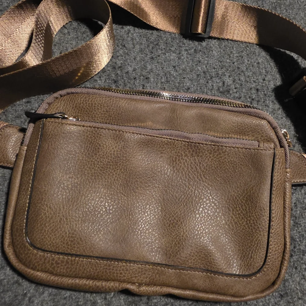 Brown Crossbody Belt Bag - Picture 2 of 8